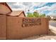 Stonegate Crossing III community sign with desert landscaping at 936 E Gila Ln, Chandler, AZ 85225