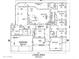 Detailed floor plan showcasing the layout of this 3332 sq ft living area with five bedrooms and garage at 9548 E Grandview St, Mesa, AZ 85207