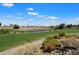 Picturesque golf course view with lush green fairways and scenic pond at 11650 W Pincushion Ct, Surprise, AZ 85378
