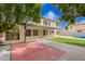 Backyard basketball court providing space for outdoor sports and recreation at 1253 E Ivanhoe Ct, Gilbert, AZ 85295