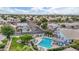 Neighborhood aerial view featuring community amenities, landscaping, and well-maintained residences at 15815 N 4Th Dr, Phoenix, AZ 85023