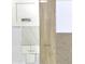 Design board showcasing cabinet doors, backsplash tiles, and flooring options for a home's interior at 23055 E Watford Dr, Queen Creek, AZ 85142
