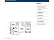 Second-floor plan outlining bedrooms and a game room in a 3,291 sq ft home with 5 bedrooms and 4 baths at 23055 E Watford Dr, Queen Creek, AZ 85142