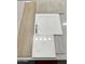 Selection of interior materials including white cabinetry, light wood-look flooring, carpet, and countertop samples at 23056 E Watford Dr, Queen Creek, AZ 85142