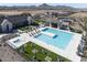 A clear view of the community pool and lounge area at 23064 E Watford Dr, Queen Creek, AZ 85142