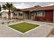 Beautiful home with desert landscaping with cacti and rocks for low maintenance at 3021 E Shangri La Rd, Phoenix, AZ 85028