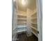 Walk-in pantry with ample shelving, providing plenty of storage space at 3057 E Pinto Valley Rd, San Tan Valley, AZ 85143