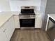 Stainless steel oven with white subway tile backsplash complementing the modern kitchen design at 4750 N Central Ave # A10, Phoenix, AZ 85012