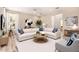 Stylish living room with neutral colors, hardwood floors, comfortable seating and plenty of natural light at 734 W Winchester Dr, Chandler, AZ 85286