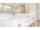 Bright main bathroom with double sink vanity and modern fixtures at 734 W Winchester Dr, Chandler, AZ 85286