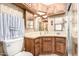 Well-maintained bathroom with updated fixtures and ample storage at 111 S Greenfield Rd # 119, Mesa, AZ 85206