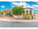 Charming manufactured home featuring a covered parking, desert landscaping and brick accents at 111 S Greenfield Rd # 119, Mesa, AZ 85206