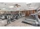 Onsite fitness center featuring modern equipment for cardio and strength training, all in a spacious environment at 111 S Greenfield Rd # 119, Mesa, AZ 85206