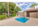Community spa featuring a handrail and lush desert landscaping at 12686 N 95Th Way, Scottsdale, AZ 85260