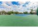 Outdoor tennis court on a sunny day at 12686 N 95Th Way, Scottsdale, AZ 85260