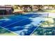 Well-maintained community pickleball court offers a great recreational amenity for residents at 131 N Higley Rd # 51, Mesa, AZ 85205