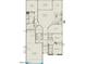 Detailed floor plan showcasing the layout and dimensions of the home's rooms and spaces at 16679 W Saguaro Park Ln, Surprise, AZ 85387