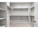 Walk-in closet with ample shelving and carpeted floor at 16679 W Saguaro Park Ln, Surprise, AZ 85387