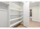 Bright closet with built-in shelving and storage space at 17040 N 39Th Ave, Glendale, AZ 85308
