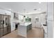 Bright, updated kitchen with stainless steel appliances, ample counter space, and kitchen island at 17040 N 39Th Ave, Glendale, AZ 85308