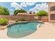 Beautiful backyard featuring a sparkling pool and hot tub, perfect for relaxation and entertainment at 20809 N 1St Ave, Phoenix, AZ 85027