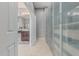 Bathroom featuring a vanity, shower, tub, and walk in closet at 22166 N Lakeside Dr, Maricopa, AZ 85138