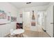 Functional office space with direct access to a bathroom and hallway, ideal for a home-based business at 2306 E Parkside Ln, Phoenix, AZ 85024