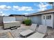 Cozy backyard with hot tub, patio and lounge chairs at 3046 E Glenrosa Ave, Phoenix, AZ 85016