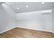 Bright room featuring wood floors, a ceiling fan and recessed lighting at 3046 E Glenrosa Ave, Phoenix, AZ 85016