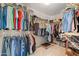 Spacious walk-in closet with ample shelving and hanging space for optimal storage at 3488 N Lady Lake Ln, Casa Grande, AZ 85122