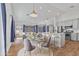 Dining room blends into the kitchen and living room with bright natural light and open space at 4632 E Kachina Trl, Phoenix, AZ 85044