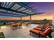 Rooftop deck with lounge chairs and sunset views, perfect for entertaining and enjoying city views at 4808 N 24Th St # 231, Phoenix, AZ 85016