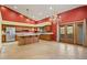 Large kitchen with an island, and mountain views at 6524 E Rockaway Hills Dr, Cave Creek, AZ 85331