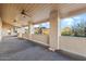 Covered patio with views of mountains and landscape at 6524 E Rockaway Hills Dr, Cave Creek, AZ 85331