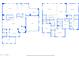 Detailed view of the home's two-story floor plan with room dimensions and layout at 6621 S Balboa Dr, Gilbert, AZ 85298