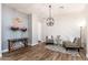 Inviting living room showcasing wood-look floors and contemporary decor at 6621 S Balboa Dr, Gilbert, AZ 85298