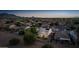 Aerial view of a home featuring a well-maintained lawn and a landscaped backyard at 6623 S Classic Way, Gilbert, AZ 85298
