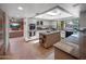 Bright kitchen with a center island, modern appliances, and seamless access to the living area at 6735 E San Juan Ave, Paradise Valley, AZ 85253