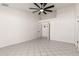 This large main bedroom has an open layout and plenty of natural light at 10358 N 78Th Ave, Peoria, AZ 85345