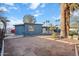 View of the backyard featuring a detached garage or shed at 10619 N 38Th Ave, Phoenix, AZ 85029