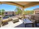 Inviting balcony with comfortable seating and serene views of the surrounding neighborhood at 11000 N 77Th Pl # 2042, Scottsdale, AZ 85260