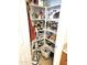 Organized pantry with shelving providing ample space for storage and household goods at 1265 S Aaron -- # 299, Mesa, AZ 85209
