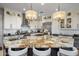 Modern kitchen with stainless steel appliances, and custom cabinetry at 15135 E Sundown Dr, Fountain Hills, AZ 85268