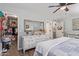 Tranquil bedroom featuring walk-in closet access and a comforting color palette to promote peaceful sleep at 15633 W Acapulco Ln, Surprise, AZ 85379