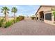 The low-maintenance desert backyard features mature landscaping at 17132 E Hillcrest Dr, Fountain Hills, AZ 85268