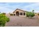 Desert backyard landscaping creates a tranquil outdoor living space at 17132 E Hillcrest Dr, Fountain Hills, AZ 85268