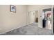 This bedroom has neutral paint, carpet floors, and a sliding closet for storage at 17132 E Hillcrest Dr, Fountain Hills, AZ 85268