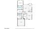 Detailed floorplan showcasing the layout of the home's rooms and dimensions at 17132 E Hillcrest Dr, Fountain Hills, AZ 85268
