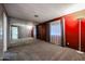 Main bedroom featuring carpeted floor, and ample closet space at 205 S Higley Rd # 286, Mesa, AZ 85206