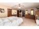Bright main bedroom with an en-suite bathroom and walk-in closet at 2232 E Inglewood St, Mesa, AZ 85213